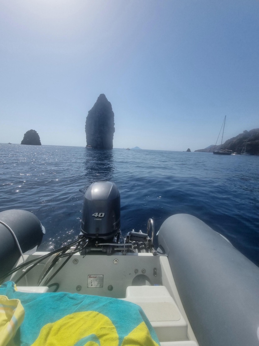 Pareti vulcaniche a picco